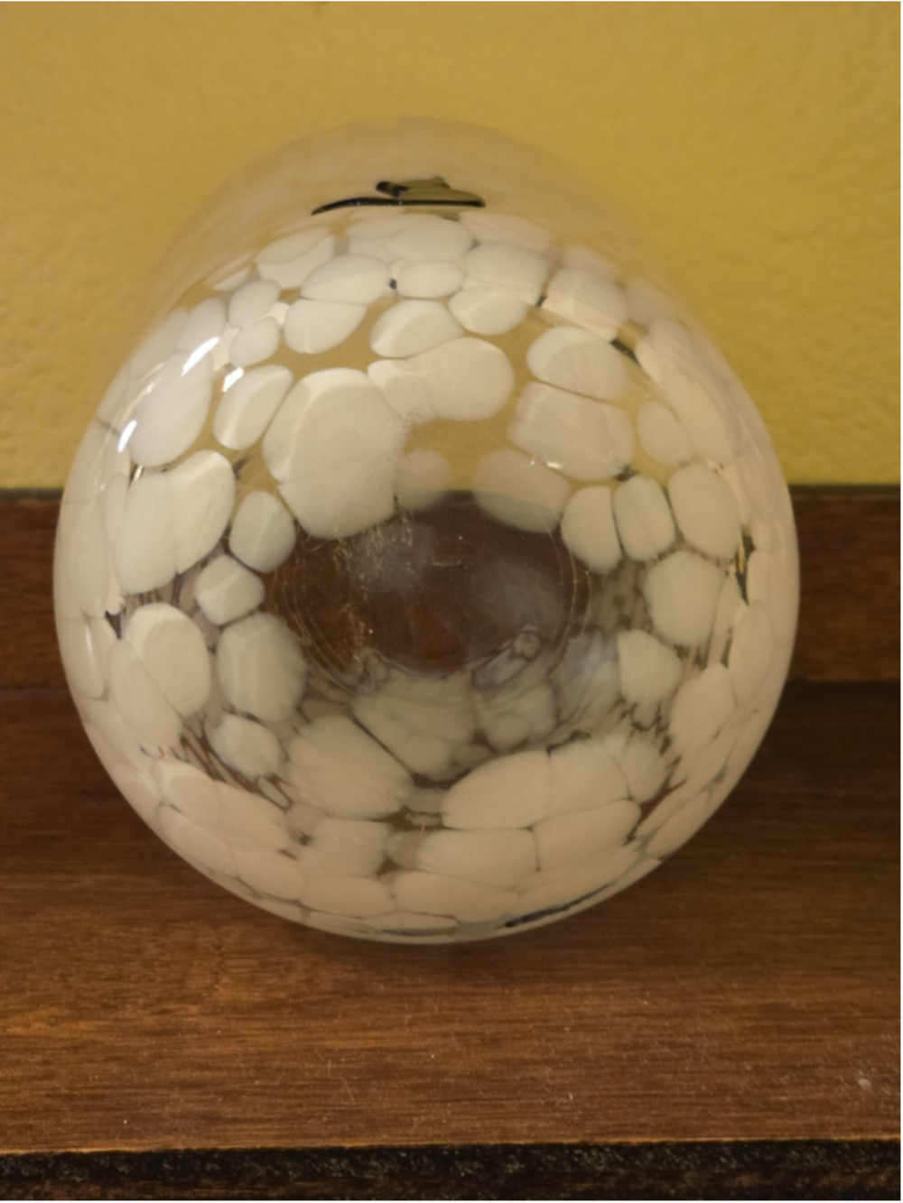 Anthropologie Confetti Halloween Mystic Juice Glass White Glass Black Cats - Picture 3 of 3